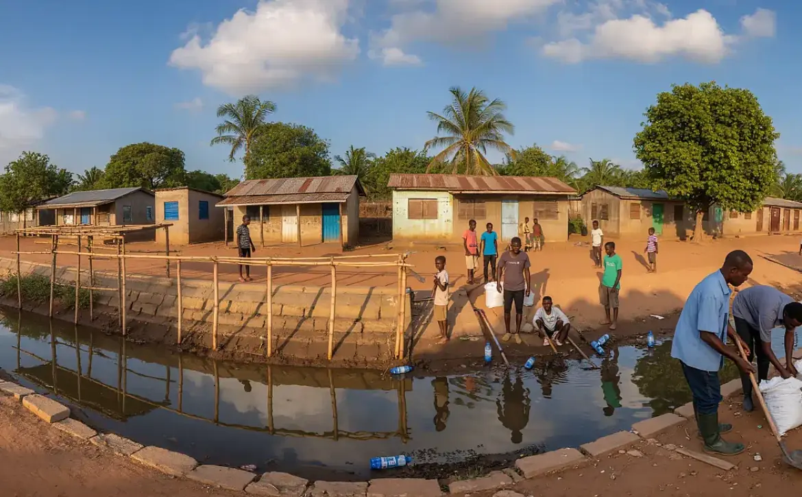 Plastic Pollution in Gambia.