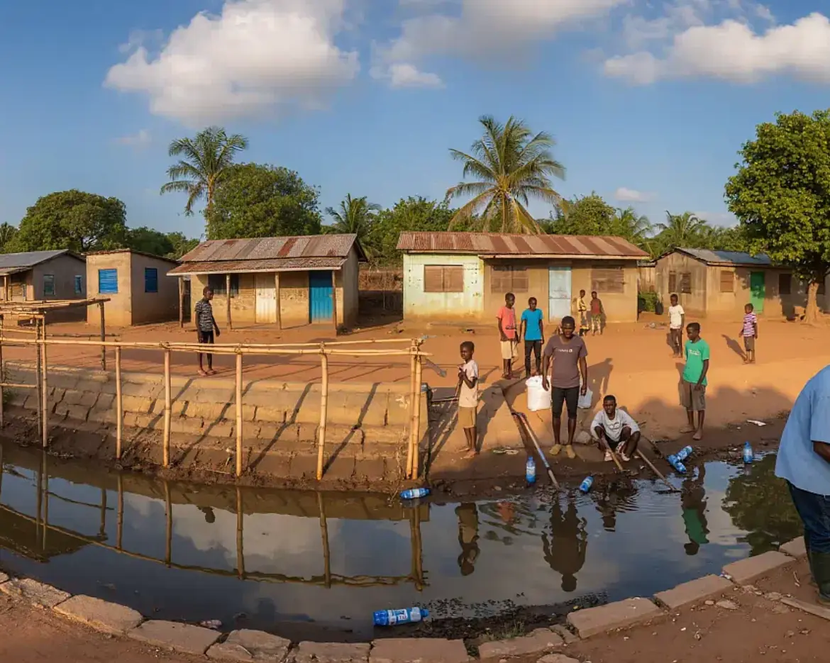 Plastic Pollution in Gambia.
