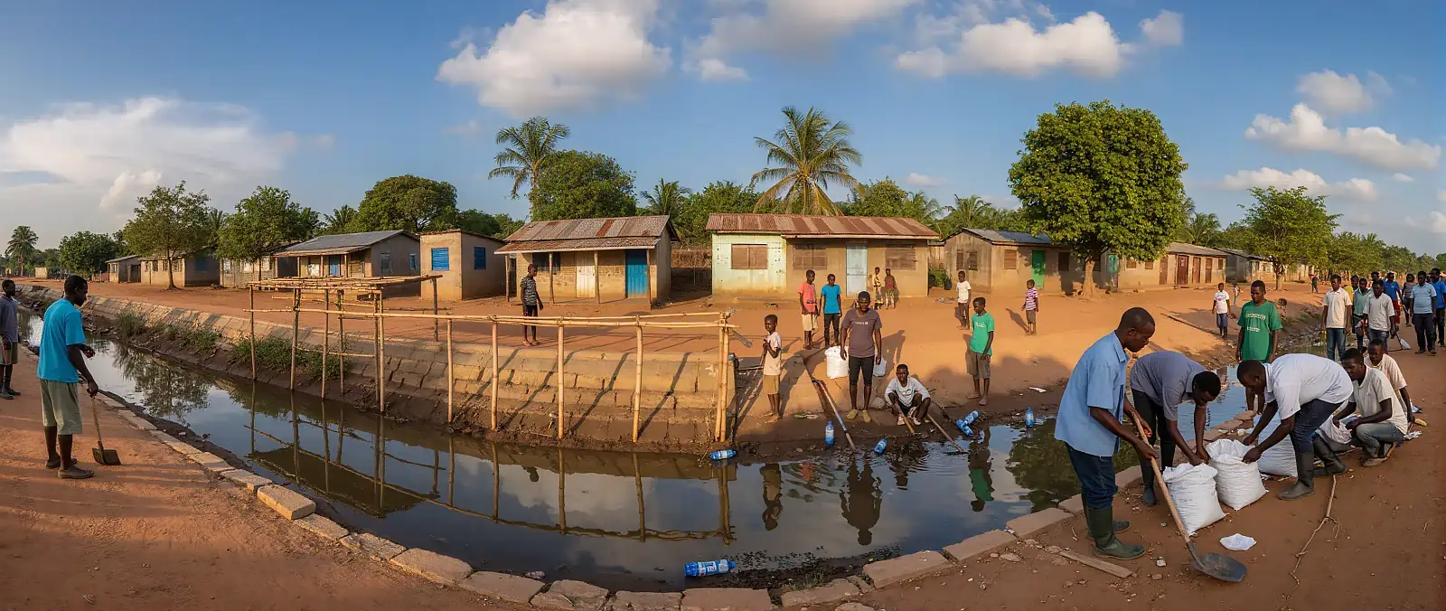 Plastic Pollution in Gambia.