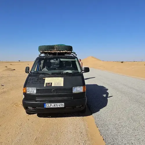 6,500 Kilometers of Commitment: How Jens Poppe Drove to Bamboo Foundation Gambia in The Gambia — to Donate a Vehicle